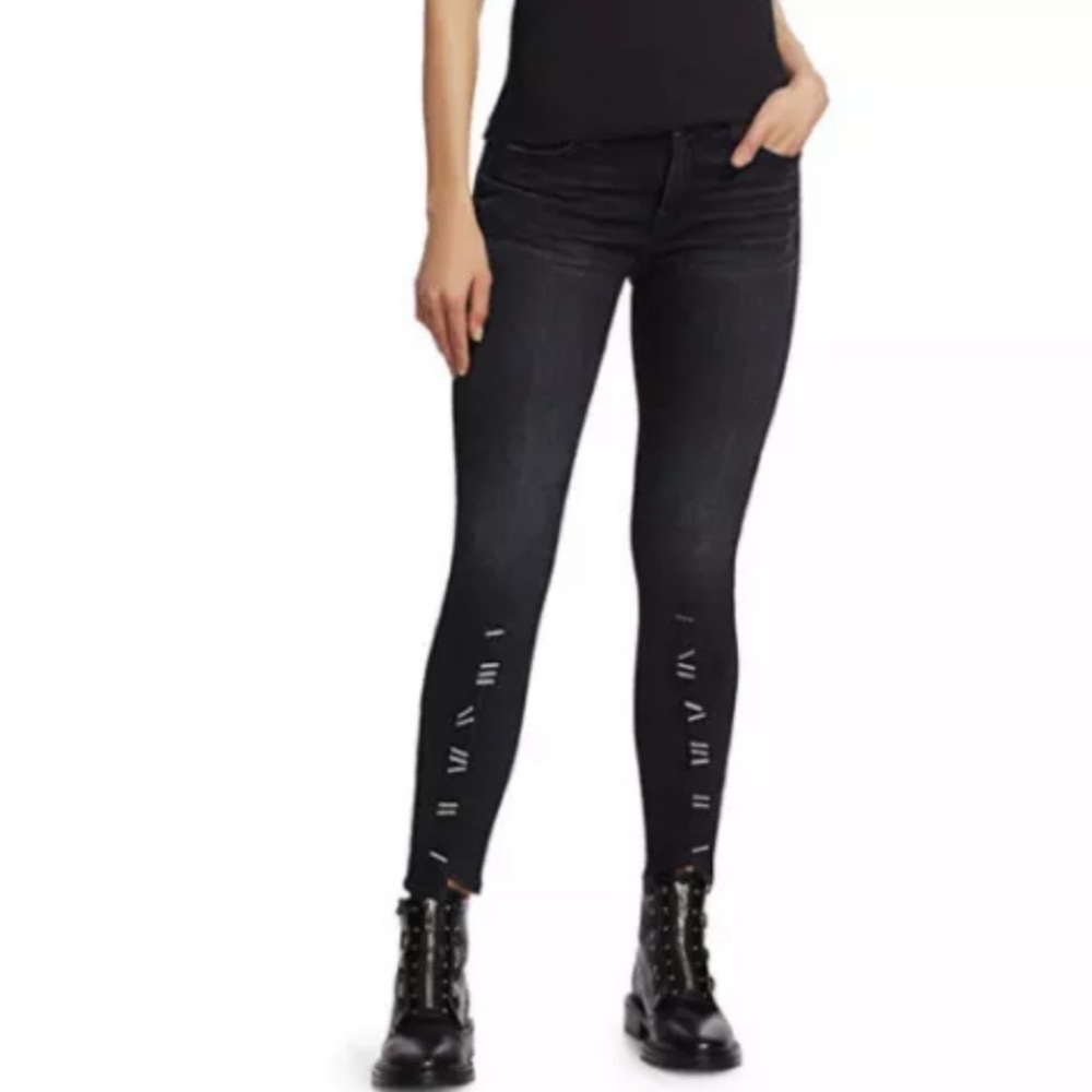 Hudson Nico Mid Rise Super Skinny Staple Jeans 29